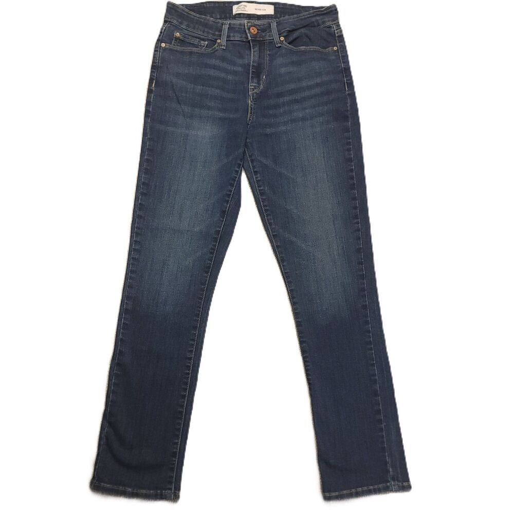 Levi’s Signature Women’s 6M  (Fits 28x29) Jeans Mid Rise Slim Blue Denim